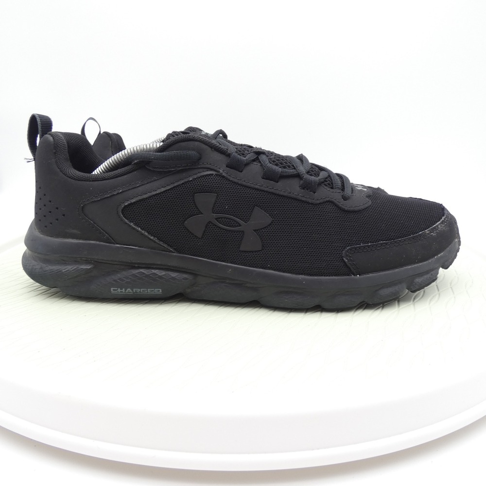 Under Armour Charged Assert 9 Mens Running Shoes Black 3024590-003 Size 12
